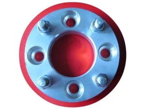 4x104 to 4x4.5 / 4x114.3 US Wheel Adapters 1" Thick 71mm bore 12x1.5 Studs x 2 - Picture 1 of 4