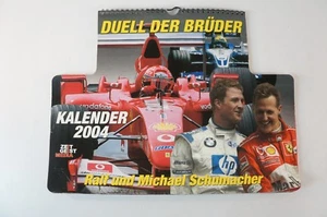 Schumacher Ralf und Michael Kalender 2004 Duell der Brüder teNeues Z5 - Bild 1 von 12