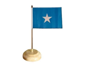Tischflagge Somalia somalische Tischfahne 15x22cm - Picture 1 of 1
