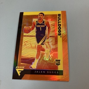 2021-22 Chronicles Jalen Suggs Flux Orange  Prizm Rookie Magic - #228 RC