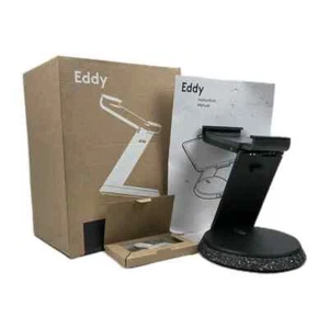 Support de point de vente sécurisé pour tablette et iPad BouncePad Eddy noir blanc moucheté inclinable - Photo 1/5