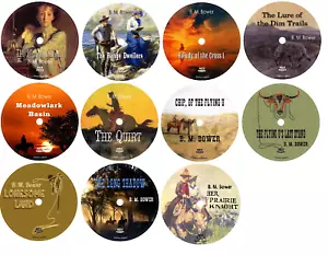 B. M. Bower 11 Adventure Romance Western Audiobooks in 11 MP3 Audio CDs - Picture 1 of 1