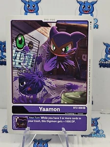 Yaamon - BT2-008 - R NM Digimon TCG - Picture 1 of 2