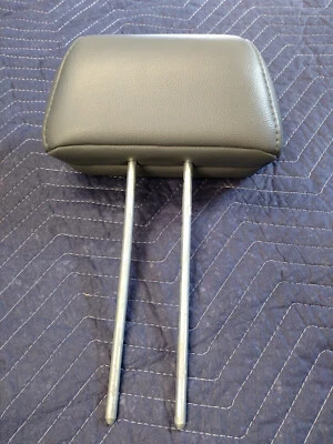 06-08 Honda Pilot 2da fila 3er asiento reposacabezas cuero gris OEM genuino Foto 1 de 4