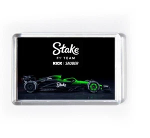 SAUBER kick F1 racing car Formula 1 fridge magnet 7x4.5cm Bottas, Guanyu - Picture 1 of 4