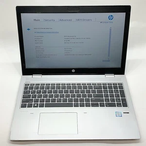 HP ProBook 650 G4 Laptop Intel Core i7 8650U 1.90GHZ 15.6 HD 8GB DDR4 RAM NO HDD - Picture 1 of 11