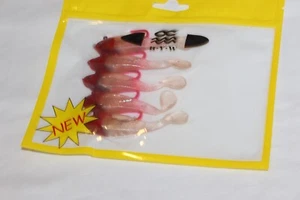 HYW Gummifische - Twister 5 Stück 8,5cm 12 g mit Haken und Gewicht - Bild 1 von 1