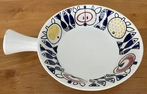 Vintage Rorstrand "Pomona" Schwedische Porzellanpfanne Handbemalt Skandinavisch Klassiker - Bild 1 von 6