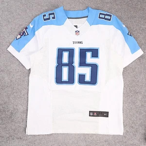 NFL Tennessee Titans #85 Nate Washington Size 44 Blue White Short Sleeve Jersey - Picture 1 of 10