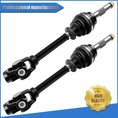 Pair Front CV Joint Axles For Polaris Magnum 325 Big Boss 400L 4X4 1995-2002 - Image 1 of 4