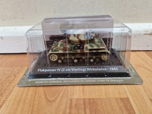 ATLAS AMERCOM 1/72 FLAKPANZER IV 2CM VIERLING WIRBELWIND 1945 MILITARY TANK - Picture 1 of 3