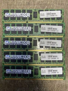 M393B2G70DB0-CMA 15-14068-01 CISCO 16GB 2RX4 PC3-14900R 1.5V DDR3 MEMORY - Picture 1 of 7