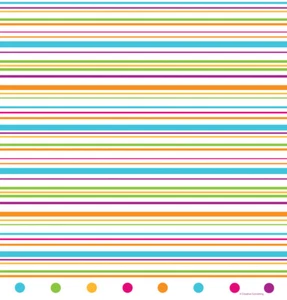 Polka Dot Tablecloth Striped Table Cover Birthday Party Decoration - Picture 1 of 1