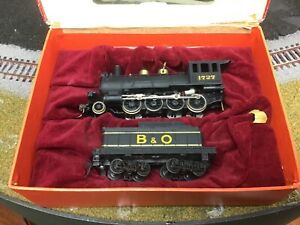 Vintage Aristocraft HO scale 2-8-0 Consolidation, painted B&O, runs