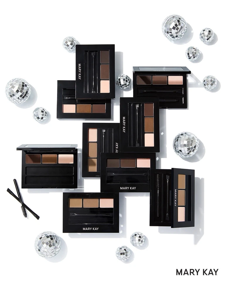 Mary Kay Brow Kit includes Pomade, Powder & Highlighter(blonde)  New in Box - Image 1 of 1