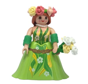 Playmobil Waldfee Prinzessin mit Blumen Blumen Kranz - C4 - Bild 1 von 4