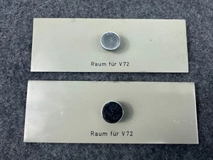 Für Telefunken V72 Rackblenden very rare - Picture 1 of 3