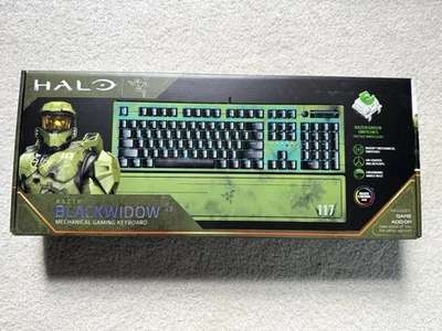 Razer BlackWidow V3 Mechanical Gaming Keyboard - Halo Infinite. Never Used.  - Image 1 of 2