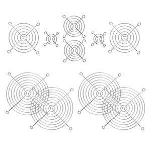 10 Pcs Kühlgebläsegitter Lüfterschutz Staubschutz Computerfilter - Afbeelding 1 van 12