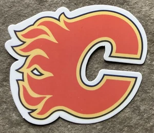 Calgary Flames Sticker Decal NHL Hockey 2.5” X 2” - Picture 1 of 1