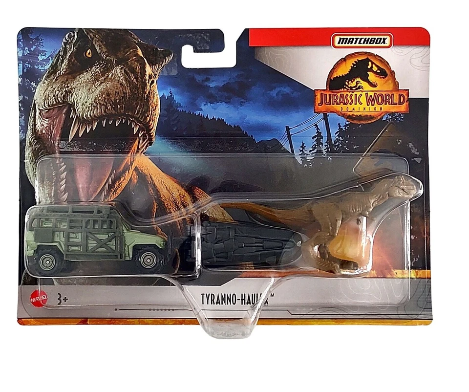 Matchbox HBH89 Jurassic World Tyranno-Hauler - Immagine 1 di 1