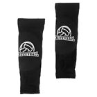 1 paire de protège-poignets de volleyball manches élastiques protège-bras de volleyball
