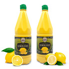 2 Pack 100% Lemon Juice Freshly Squeezed NO Added Water 33.8Oz Not 