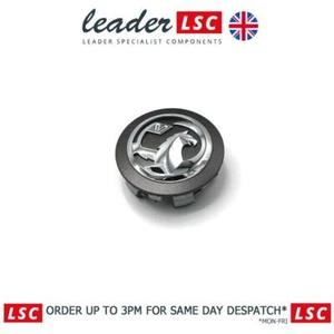 Charcoal Alloy Wheel Hub Cap Vauxhall Viva 2016 to 2019 13276165 NEW Genuine - Picture 1 of 12