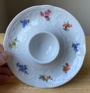 4 SELTMANN WEIDEN LOUISE 5" Multi-Color Floral Egg Cups - Germany - EUC - Picture 1 of 3