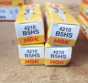 NGK Replacement Spark Plug set - 4 Pack - Part Number: B5HS No. 4210 4pk - Picture 1 of 1