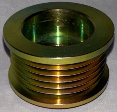 Powermaster Alternator Pulley 175, 6 Groove Serpentine - Image 1 of 2