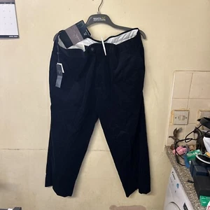 Pantalón James Pringle Pana Cordón Frente Plano Azul Marino Oscuro 100% Algodón - Imagen 1 de 6