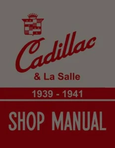 1939 1940 1941 Cadillac Service Shop Repair Manual Engine Drivetrain Electrical - Picture 1 of 5