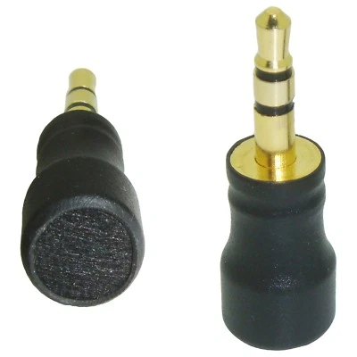 Miniature Omni-Directional Microphone 3.5mm Stereo Jack Plug Digital Recorder - Image 1 of 4