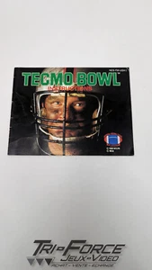 Tecmo Bowl NES Nintendo Instructions Manual / Booklet ONLY - Imagen 1 de 1