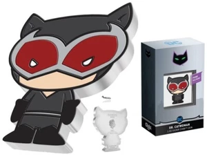 CATWOMAN CHIBI SILVER COIN - Picture 1 of 5
