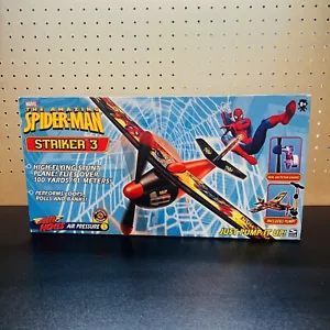 RARE THE AMAZING SPIDERMAN STRIKER 3 Air Hogs Plane NEW Unopened - Picture 1 of 12