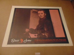 SANT JOAN/ORIG. 11X14 LOBBY CARD (JEAN SEBERG/OTTO PREMINGER) MN549