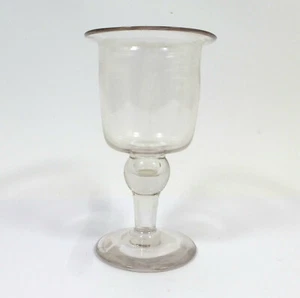 Öllampe Glasgefäß Ölglas Glas Frankreich XIX Jh.  - Bild 1 von 8