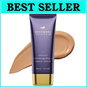 Lightweight Transfer-Resistant Body Makeup – 24-Hour Perfect Coverage in 3.5 Oz - Picture 1 of 9