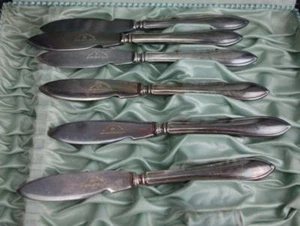 altes Besteck Krebs-Messer Guldsmeds AB - Bild 1 von 1