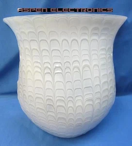WAC G-WS410-IV Wall Sconce Glass Shade in Ivory Williamsburg NEW - Picture 1 of 7