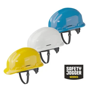 Construction Working Helmet Protection Helmet Chin Strap Screw Cap Safety Jogger - Imagen 1 de 10