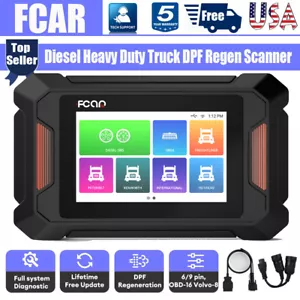 Camión diésel de alta resistencia escáner de diagnóstico de todo sistema DPF Regen para Freightliner - Imagen 1 de 10