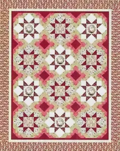 "Neu teiliges Quilt-Muster SWEET ROMANCE 69"" x 87"" - Bild 1 von 1