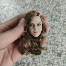 1:6 Curls Hair Emma Watson Head Sculpt For 12" Female Phicen TBL JO Figure Doll