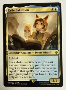 x1 Krile Baldesion R MTG Commander: Final Fantasy M/NM, English - Picture 1 of 1
