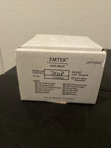 EMTEK Türhebel, Durango, 7108, links dunkelbronze NEU aber LESEN - Bild 1 von 8