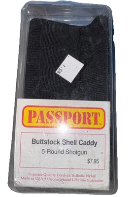 Escopeta redonda Passport Buttstock Shell Caddy 5  Foto 1 de 3