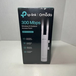 NEU VERSIEGELT TP-Link EAP110-Outdoor Omada 300 Mbps Wireless N Outdoor Access Point - Bild 1 von 5